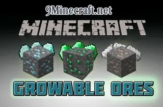 B0bGary's Growable Ores Mod (1.20.1, 1.7.10)