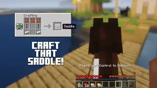 Craft that Saddle Mod (1.20.1, 1.20) – Craftable Saddles