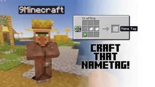 Craft that Nametag Mod (1.20.1, 1.20) – Craftable Nametags