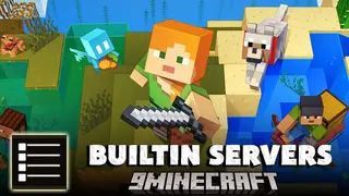 Builtin Servers Mod (1.20.1, 1.19.2) – Small Config for Modpack Makers
