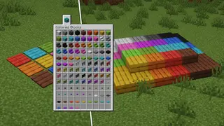 Lettuce’s Dyed Planks Mod (1.20.1, 1.19.4) – Colorful Wood Items