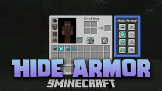 Hide Armor Mod (1.19.4, 1.16.5) – Concealment and Customization in Minecraft