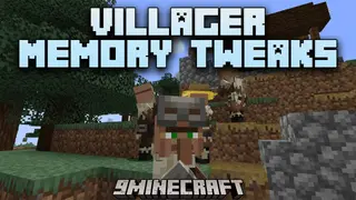 Villager Memory Tweaks Mod (1.15.2, 1.14.4) – Enhancing Villager Intelligence In Minecraft
