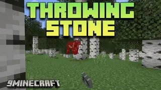 Throwing Stone Mod (1.20.1, 1.19.3) – A Stone's Throw Away from Enhanced Combat