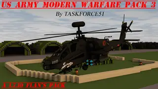 US Army Modern Warfare Pack 3 Content Pack (1.7.10) – Aircraft and Vehicles