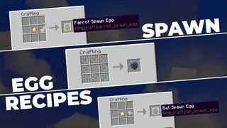 Spawn Egg Recipes Mod (1.16.5) – Spawn Egg for All Mobs