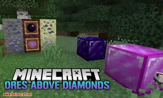 Ores Above Diamonds Mod (1.20.1, 1.19.4) – Extremely Rare But Very Powerful