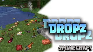 Dropz Mod (1.20.1, 1.19.4) – Realistic Item Drop