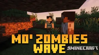 Mo' Zombies Wave Mod (1.20.1, 1.19.4) – 13 New Zombies