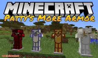 PattysMoreArmor Mod (1.20.1, 1.19.2) – More Armors Using Basic Resources