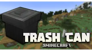 Trash Can Mod (1.20.1, 1.19.4) – Your Items Will Disappear!!!