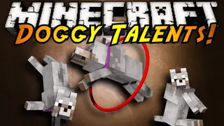 Doggy Talents Mod (1.21.5, 1.20.1) – Pet Doggy Training