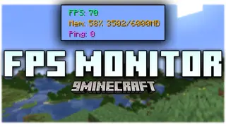 FPS Monitor Mod (1.20.1, 1.19.4) – Display Game Information