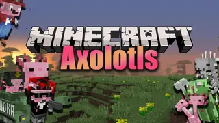 Axolotls Mod (1.20.1, 1.19.2) – Adorable, Unique Creatures
