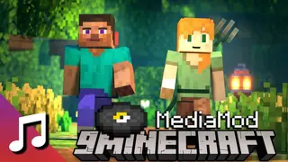 Media Mod (1.12.2, 1.8.9) – View Your Current Song in Minecraft
