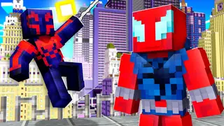 Waffles Spider-Verse Heropack Mod (1.7.10) – Spider-Man, Shocker Suits