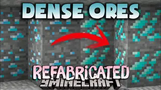Dense Ores Refabricated Mod (1.19.2, 1.18.2) – Drop 3 More Ores Than Normal