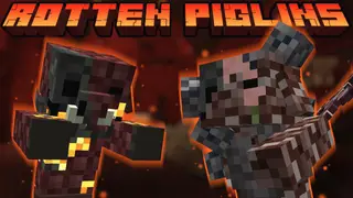 Rotten Piglins Mod (1.18.2, 1.16.5) – Zombie Piglin Variant