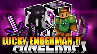 Endermen Lucky Block Mod (1.8.9) – Brand New God Sword and Armor