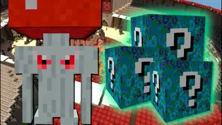 Nerd Lucky Block Mod (1.11.2, 1.8.9) – Matrix Weapons, Instant Structures