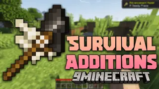 Survival Additions Mod (1.16.5, 1.15.2) – New Tools, Food, And Blocks