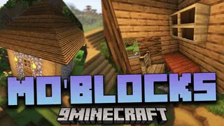 Mo'Blocks Mod (1.18.2, 1.16.5) – Bookshelves, Tables, Chairs And More