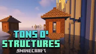 Tons o' Structures Mod (1.19.2, 1.18.2) – Discover New structures