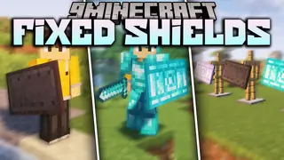 Fixed Shields Mod (1.19.4, 1.18.2) – Making The Shield Feels Better