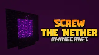 Screw The Nether Mod (1.16.5) – Turns The Nether Into A Void World
