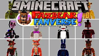FNaF Universe and Fazbear Fanverse Mod (1.19.2, 1.18.2) – Horror Monsters
