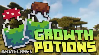 Growth Potions Mod (1.16.5) – Throw A Potion And Be Happy!