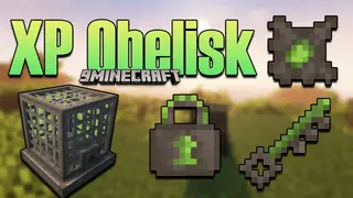 XP Obelisk Mod (1.19.4, 1.18.2) – Storing XP inside a Cage