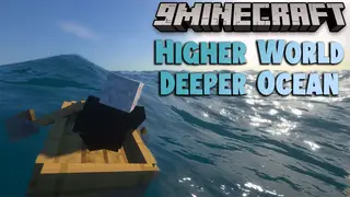 Higher World Deeper Ocean Mod (1.19.4, 1.18.2) – Increasing the Height of the World