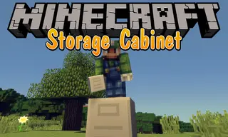 Storage Cabinet Mod (1.19.4, 1.18.2) – 270 Slots Cabinet