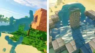 Fluid Physics Mod (1.18.2, 1.16.5) – A Little More Realistic for Water