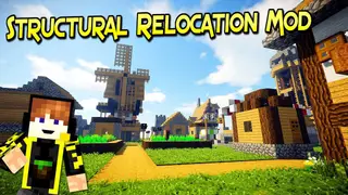 Structural Relocation Mod 1.12.2 (Copy and Move Your Favorite Structures)