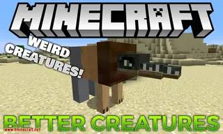 Better Creatures Mod 1.16.5, 1.15.2 (You Never Seen Before)