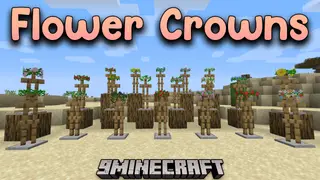 Kakan's Flower Crowns Mod (1.15.2) – Distinctive Flower Crowns