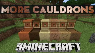 More Cauldrons Mod 1.16.5, 1.15.2 (More Than Just 1 Type of Cauldron)