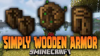 Simply Wooden Armor Mod (1.16.5) – Adding Early Game Armors