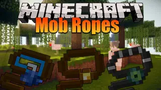 Mob Ropes Mod 1.16.5, 1.15.2 (Capturing Mobs)
