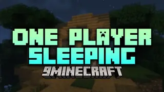 One Player Sleeping Mod (1.16.5, 1.15.2) – Custom Sleep Percentage