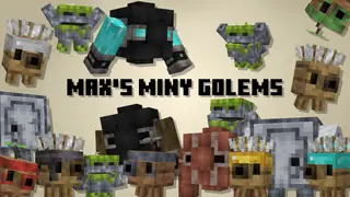 Miny Golems Mod (1.19.2) – Golem from Minecraft Legends