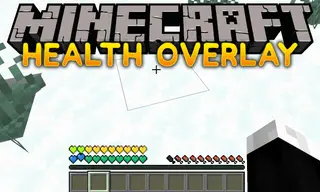 Health Overlay Mod (1.19.3, 1.18.2) – Displays Hearts in Different Colors