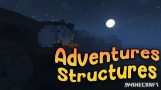 Adventures Structures Mod (1.19.2, 1.16.5) – Dungeons, New structures, And Adventure
