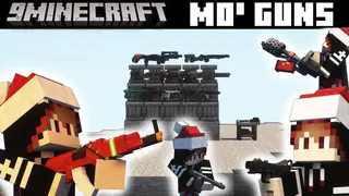 Mo' Guns Mod (1.19.2, 1.18.2) – Automatic, Pistols, SMGs Guns