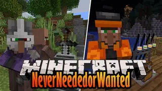 NeverNeededorWanted Mod (1.18.2, 1.17.1) – Dumb, Fun Things
