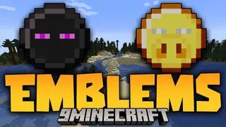 Emblems Mod (1.18.2, 1.17.1) – You Can Turn Mobs Neutral