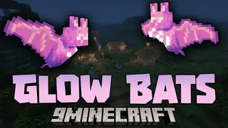 Glow Bats Mod (1.16.5) – Introducing A New Type Of Bat