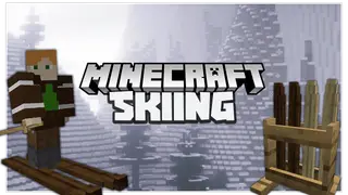 Skiing Mod (1.19.2, 1.18.2) – Sport, Ski, Snowboard